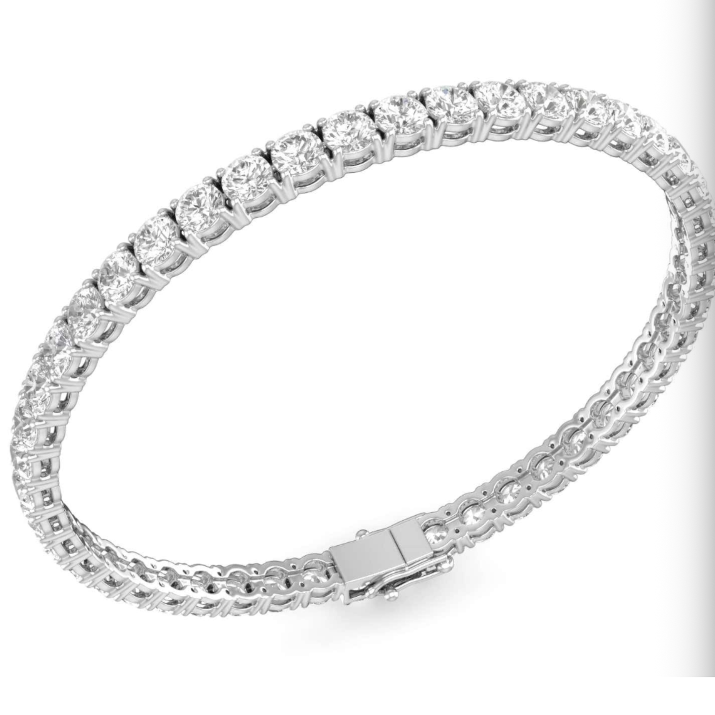 Charming Round Tennis Bracelet