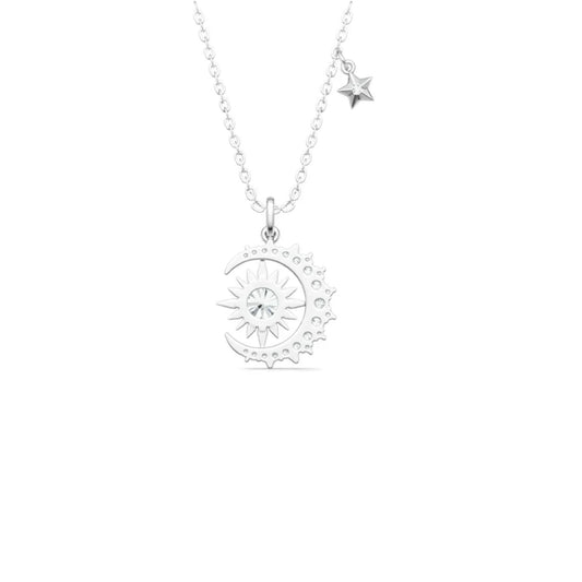 Eclipse Harmony Moissanite Necklace