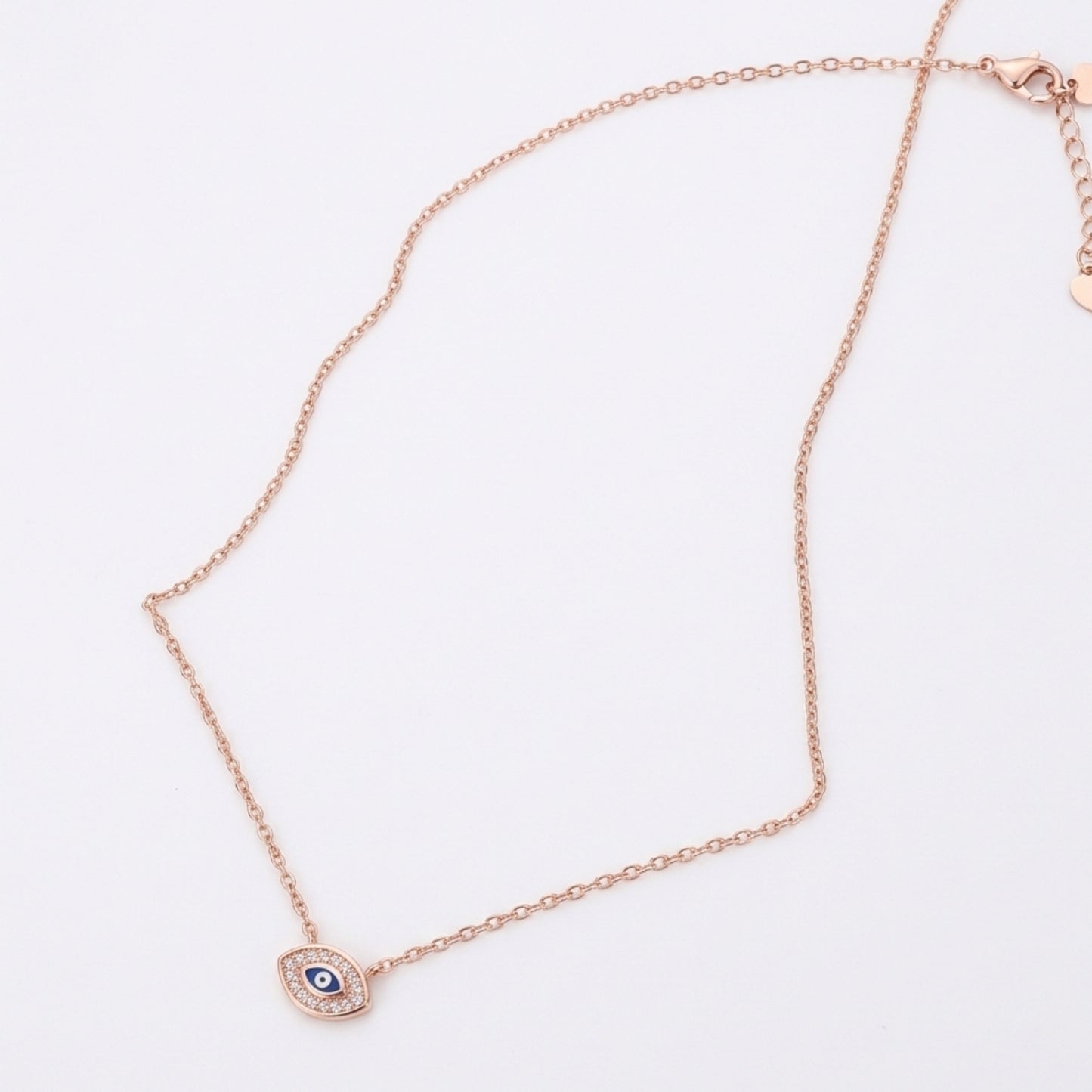 Opulence Evil Eye Charm Necklace