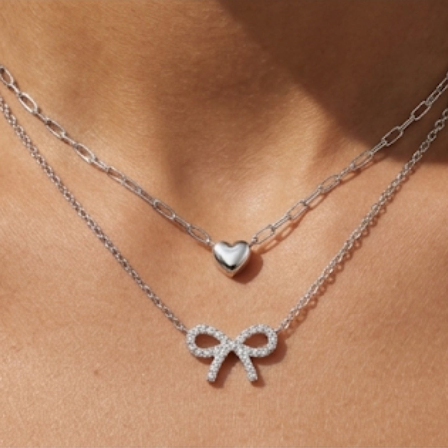Luxe Amour Layered Pendant Set