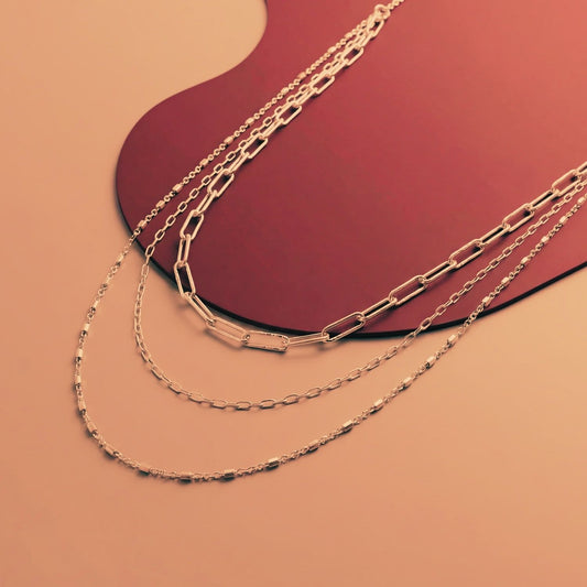 Silver Layered Chain