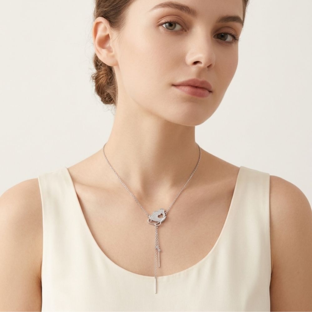 Bird Tassel Necklace