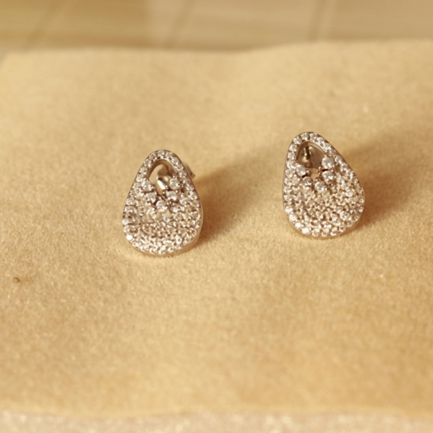 Glistening Drop Studs