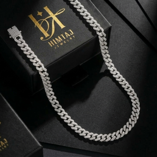 Sterling Ice Curb Chain
