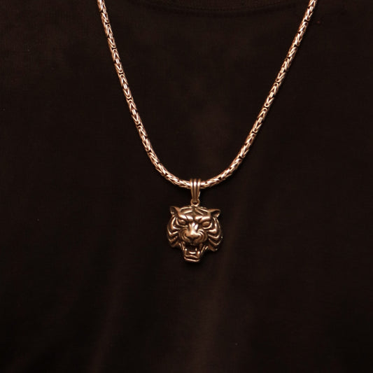 Sterling Royal Bengal Sovereign Pendant