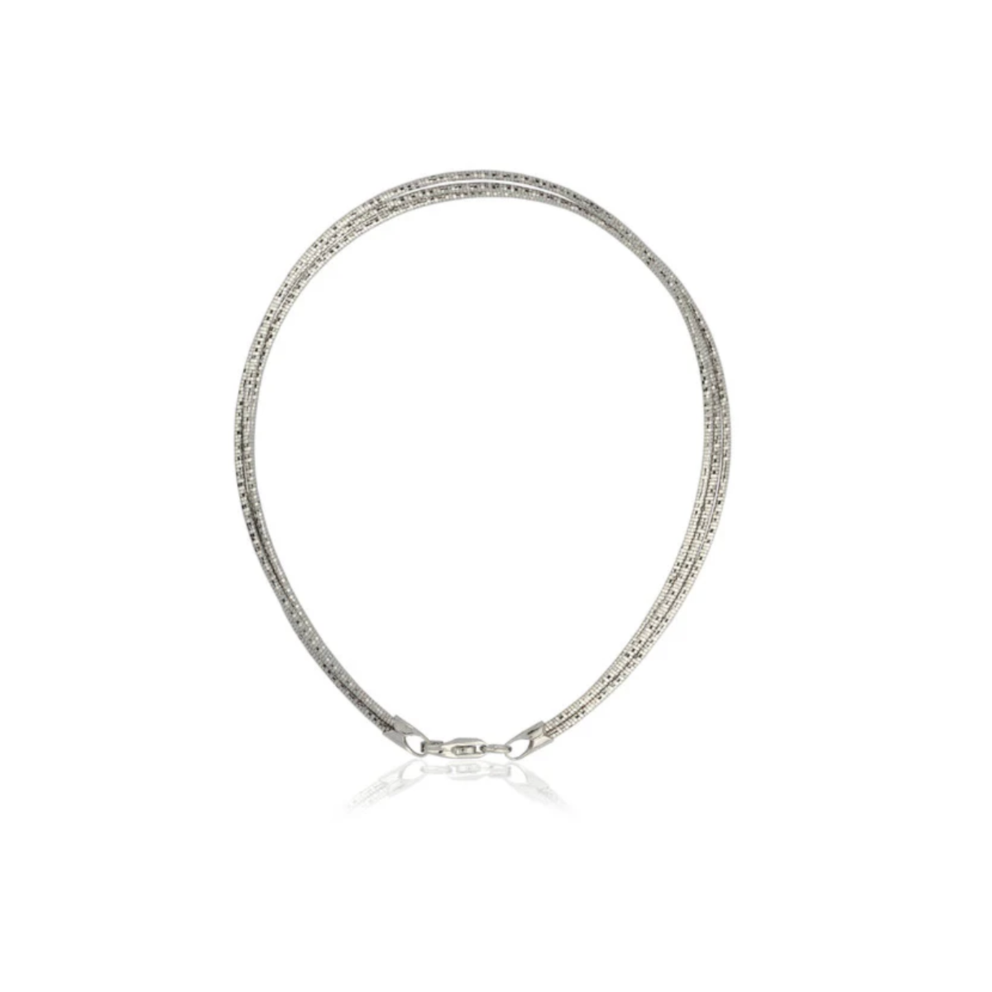 Layered 925 Silver Anklet