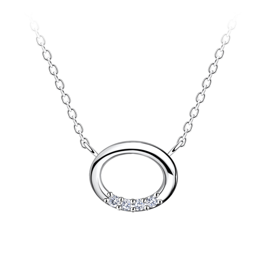 Nova Link Silver Necklace – 925 Sterling Silver