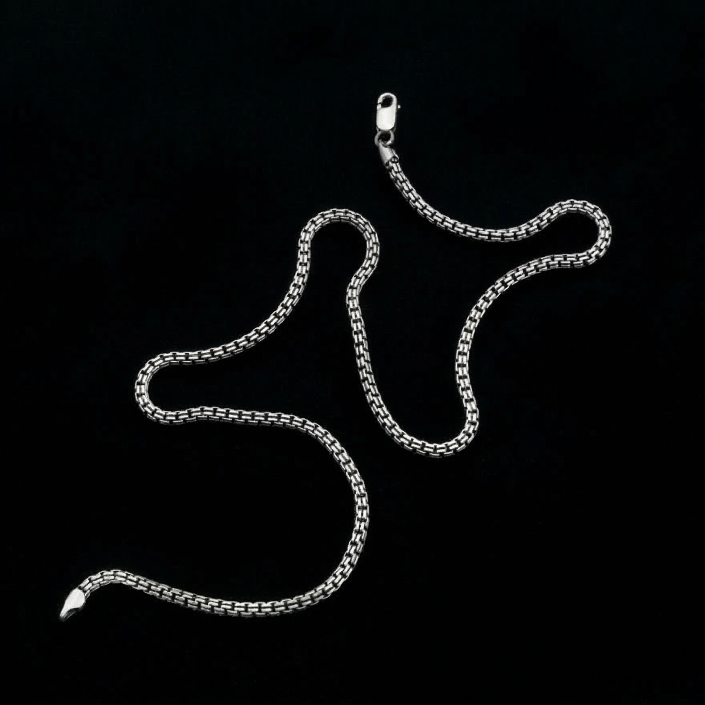 Sterling Silver Box Chain Necklace
