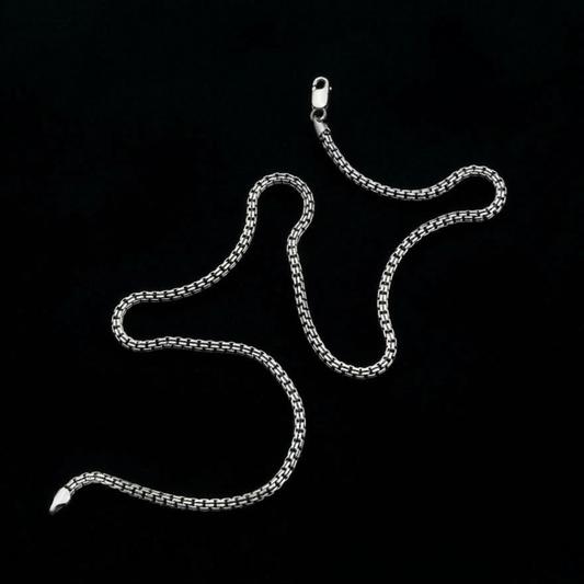Sterling Silver Box Chain Necklace