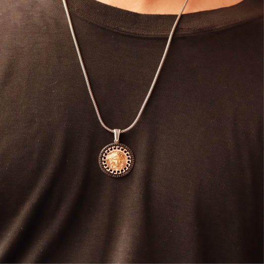 Imperial Greek Key Pendant