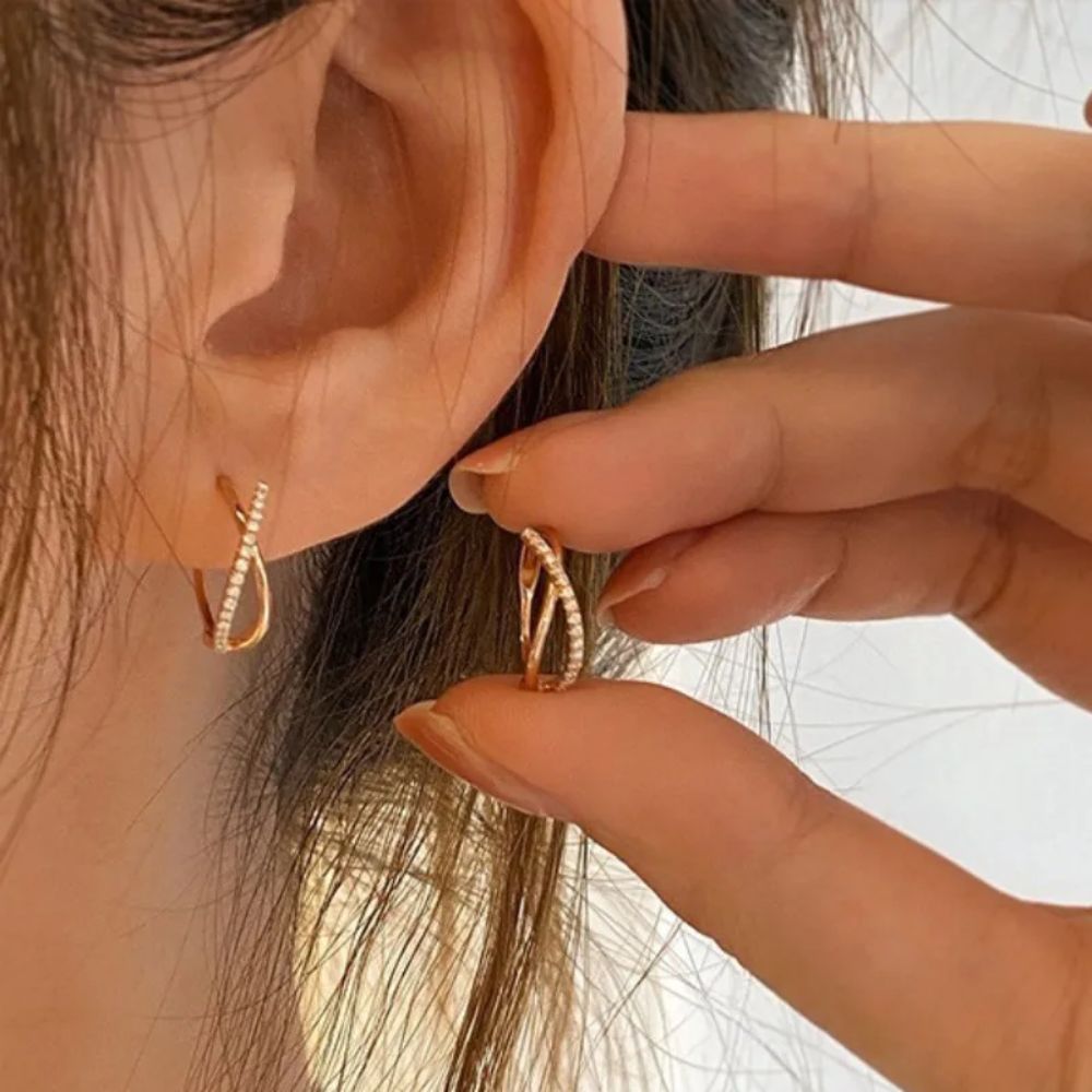 Dazz Hoop Earrings