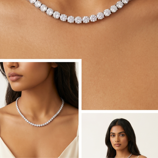 Silver Tennis Bracelet