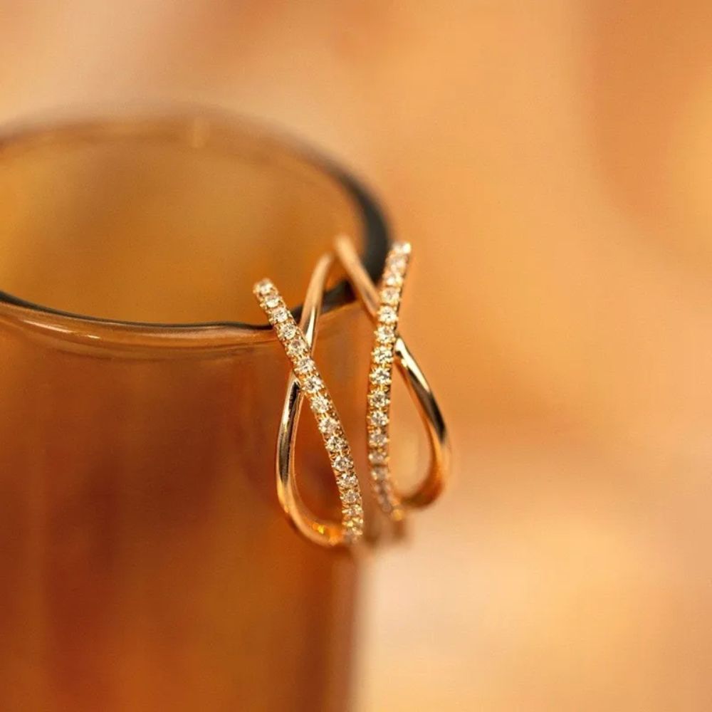 Dazz Hoop Earrings