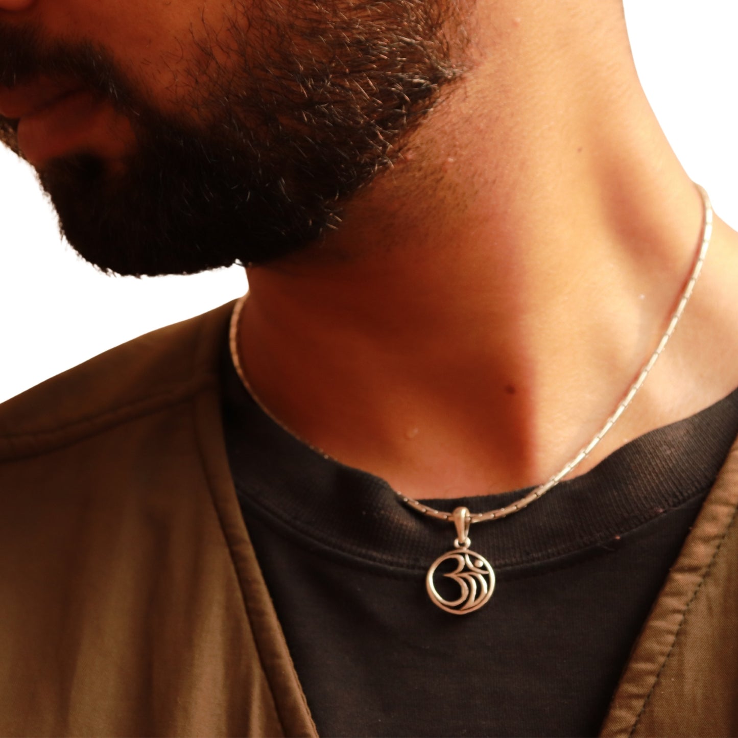 Sacred Aum Medallion Pendant