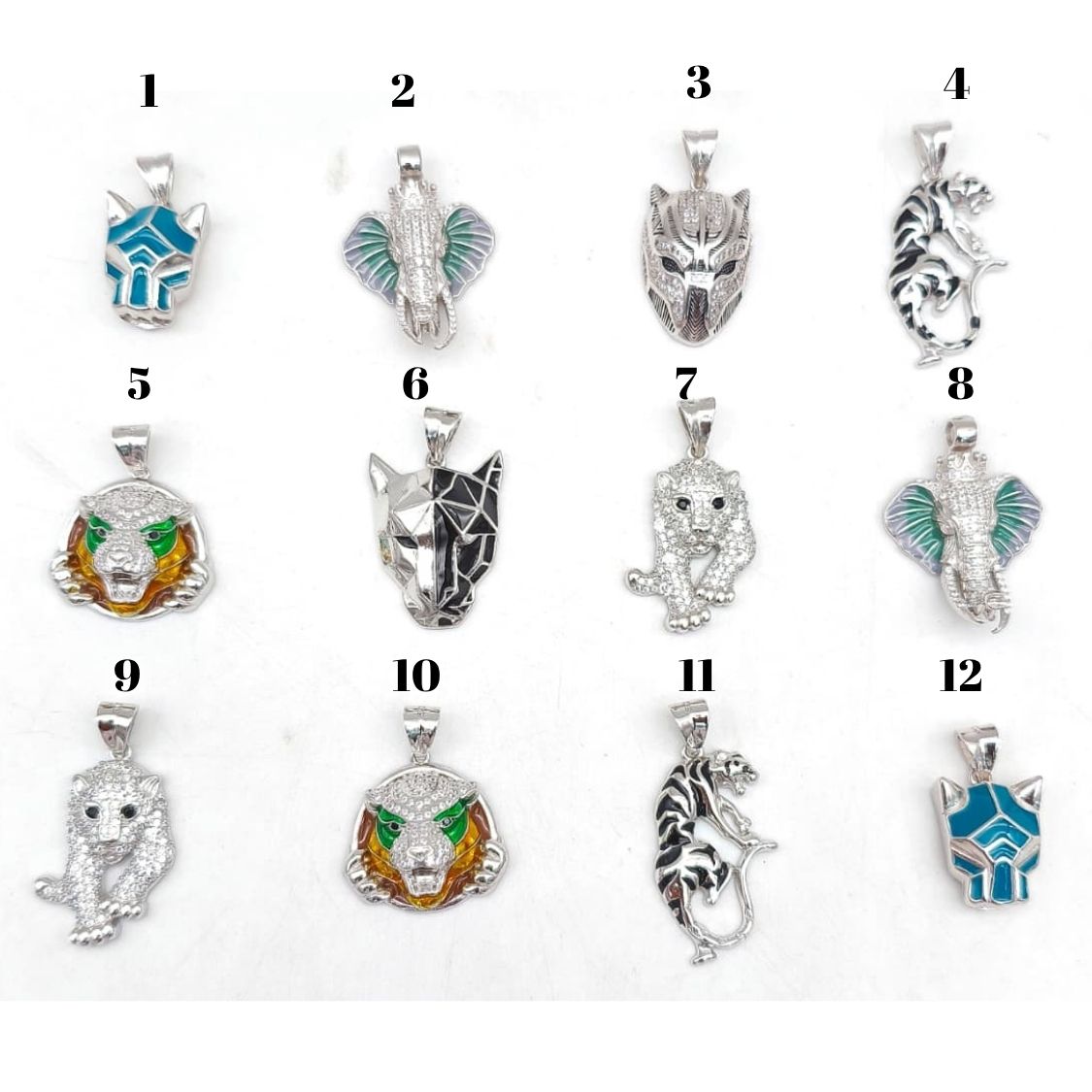 Wild Spirit Animal Pendant Collection