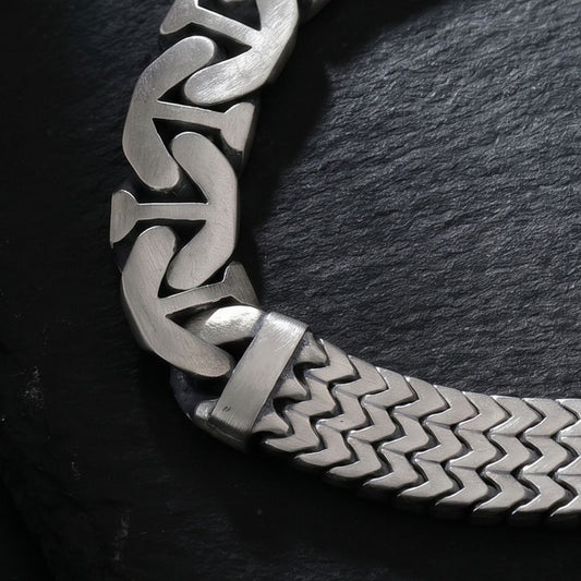 Celtic Knot Herringbone Men's Bracelet