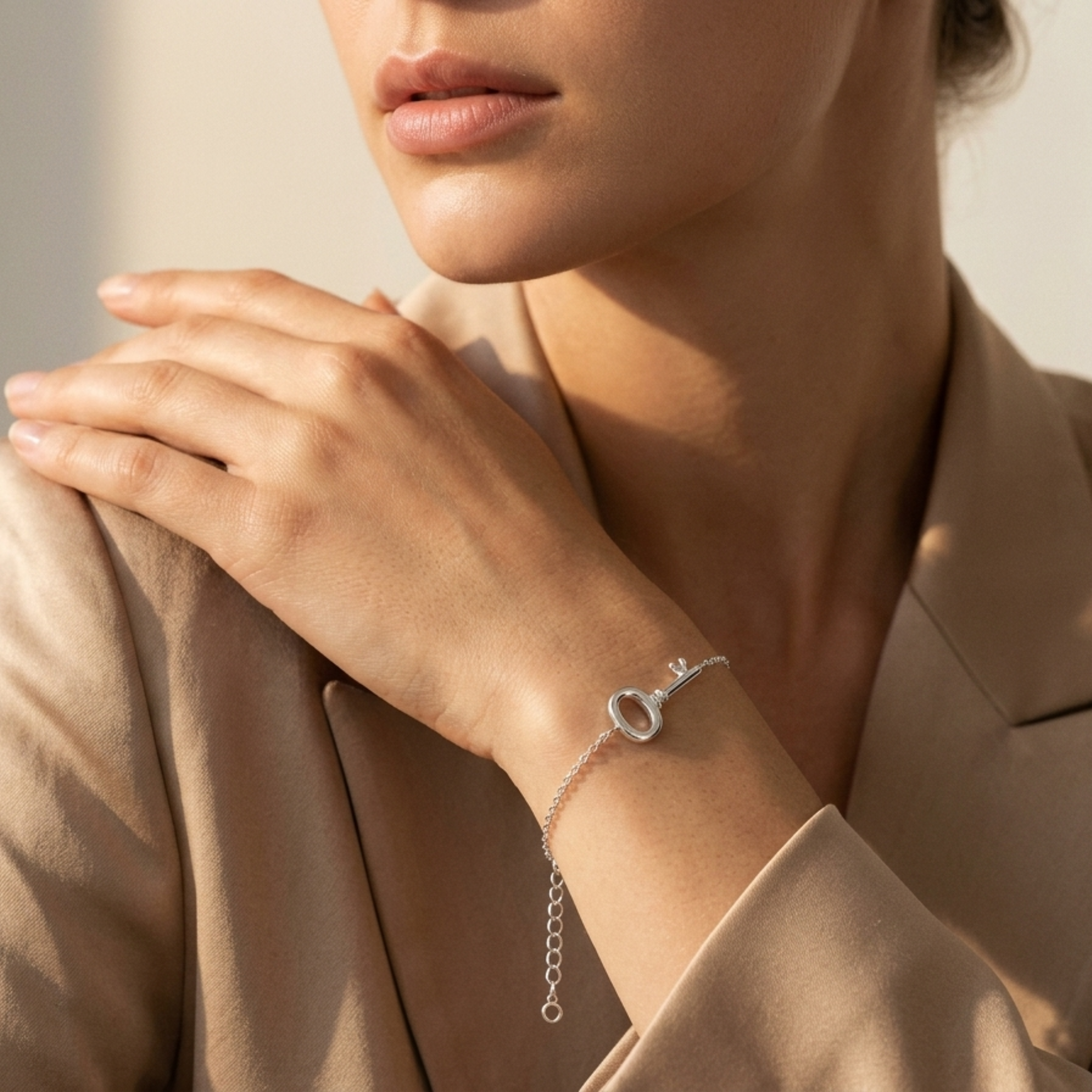 Key Charm Bracelet