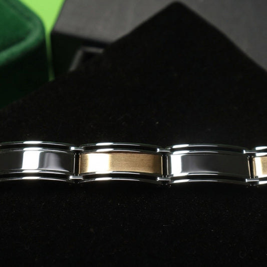 Forge Two-Tone Link Bracelet