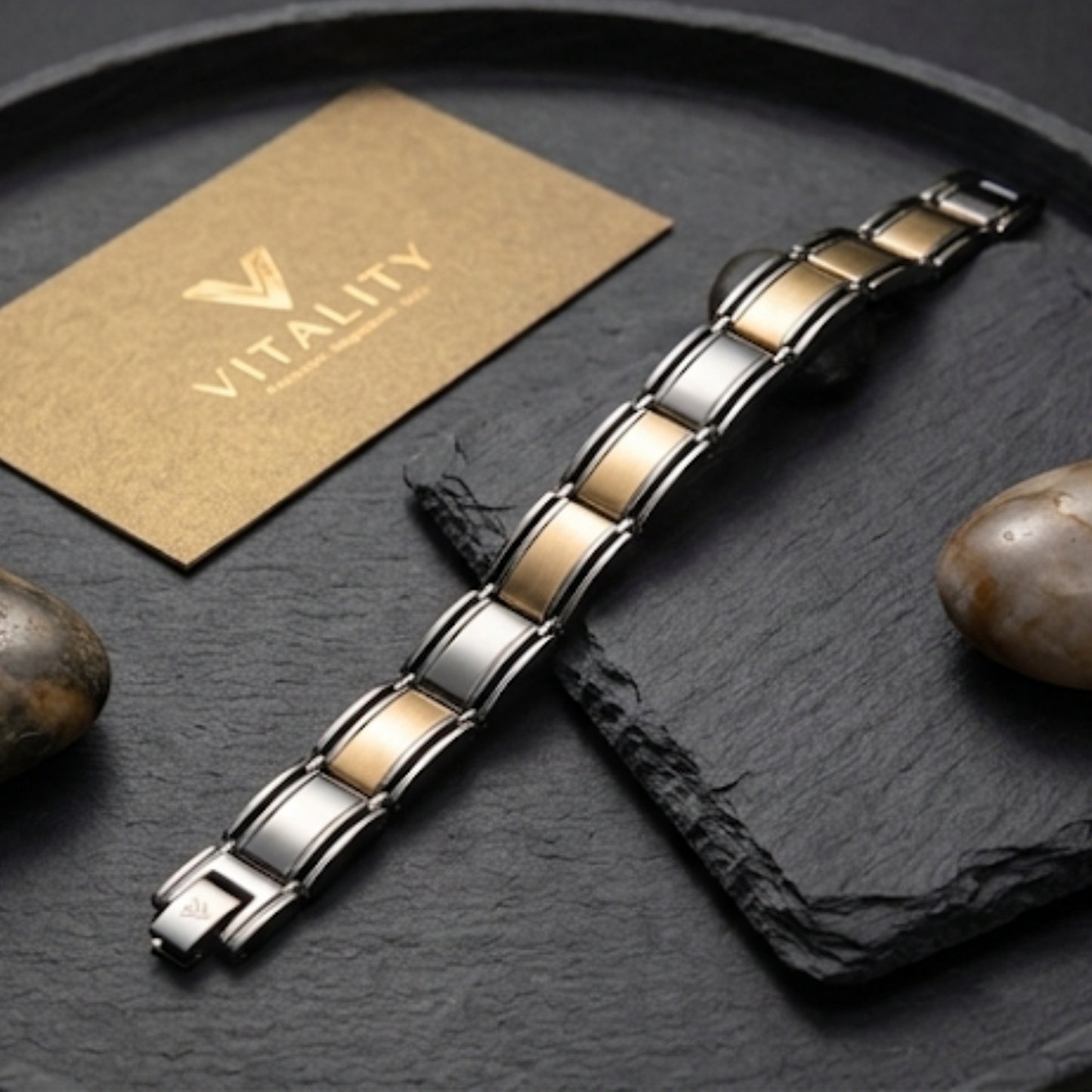 Forge Two-Tone Link Bracelet