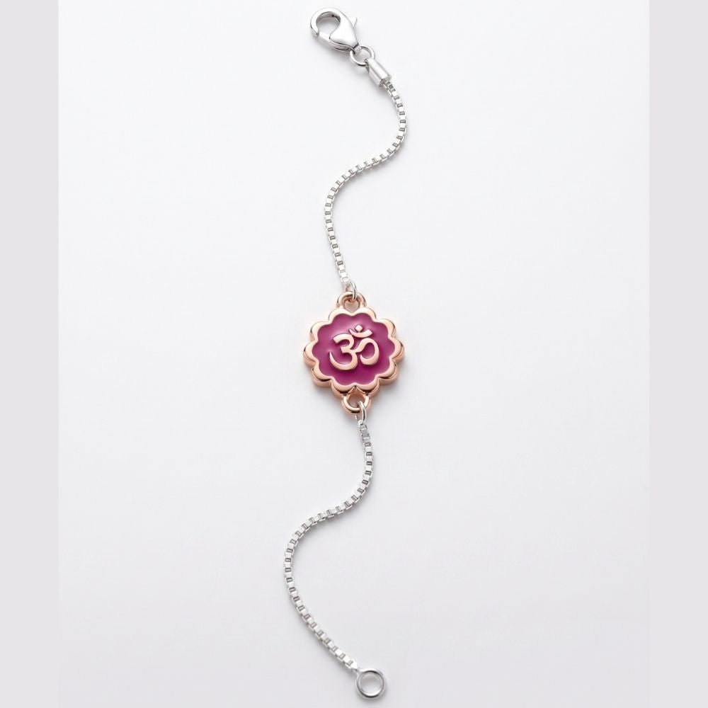 Om Lotus Rakhi