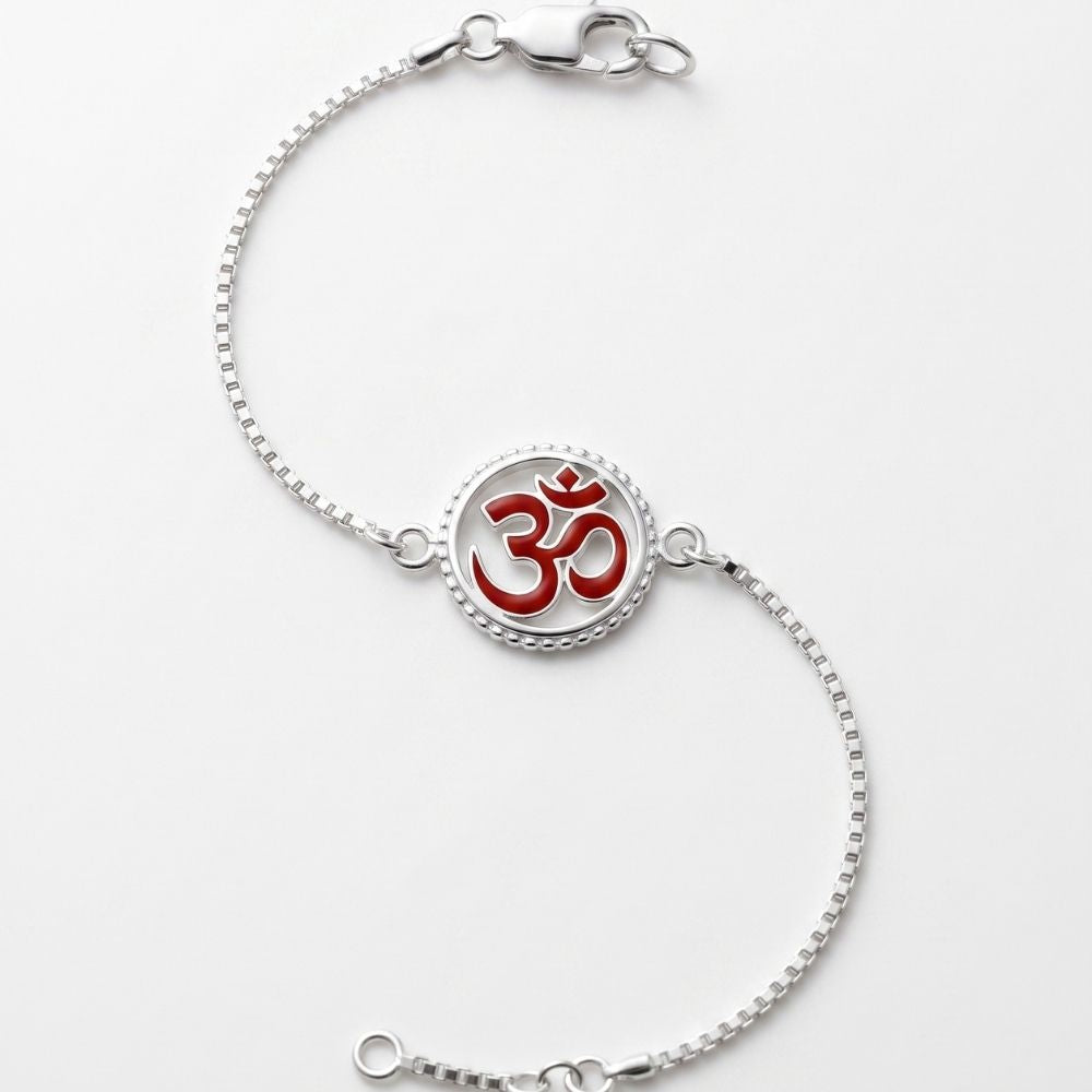 Red Om Rakhi