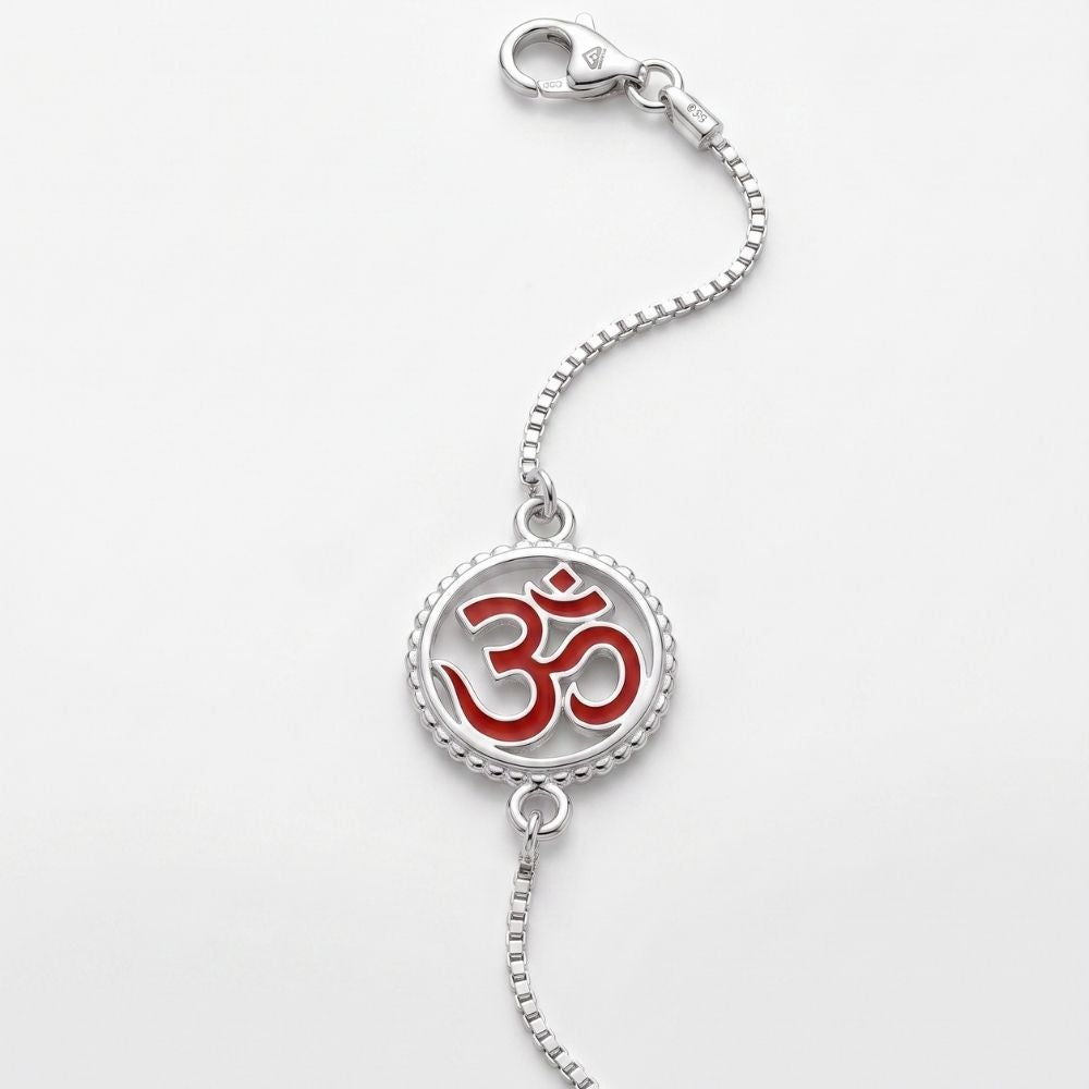 Red Om Rakhi