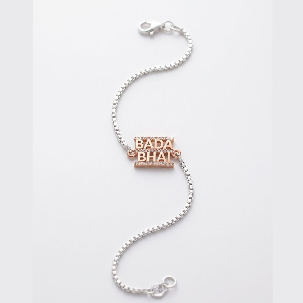 Bada Bhai CZ Rakhi Bracelet