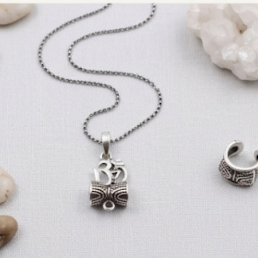 Shiva's Rhythm Damru Pendant