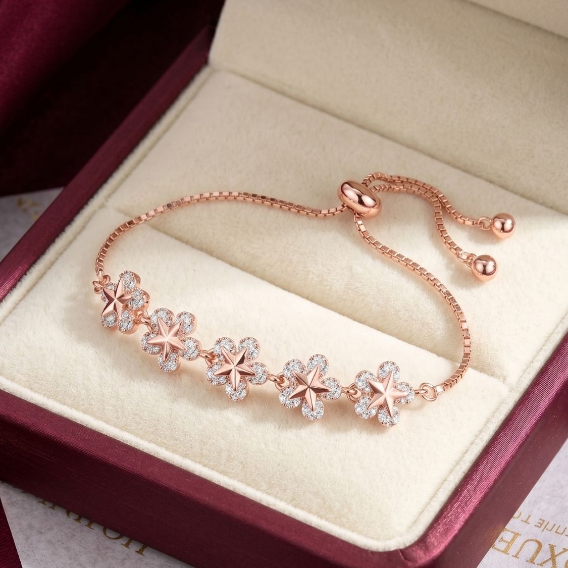 Star Bloom Adjustable Bracelet
