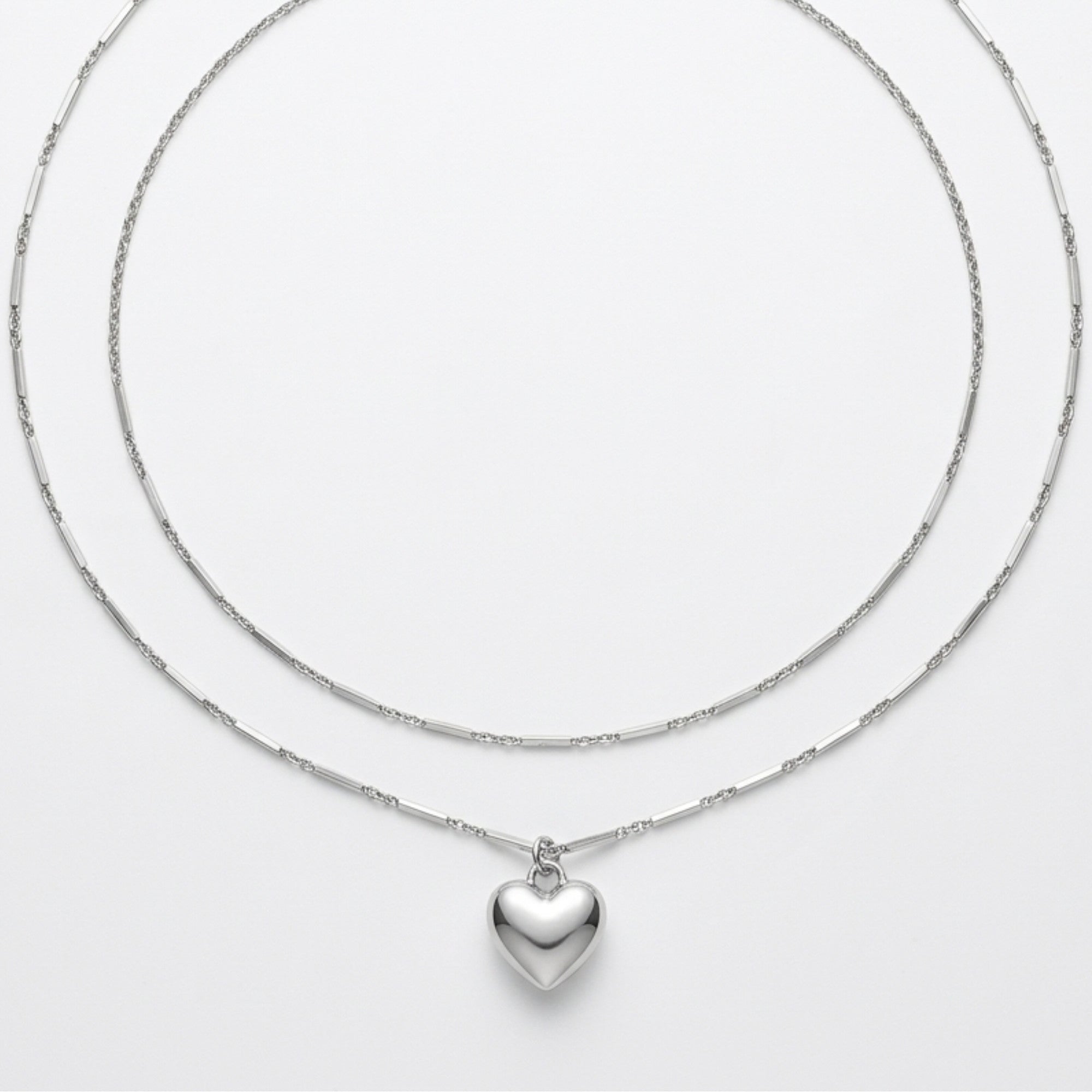 Majestic Silver Scroll Chain, 925