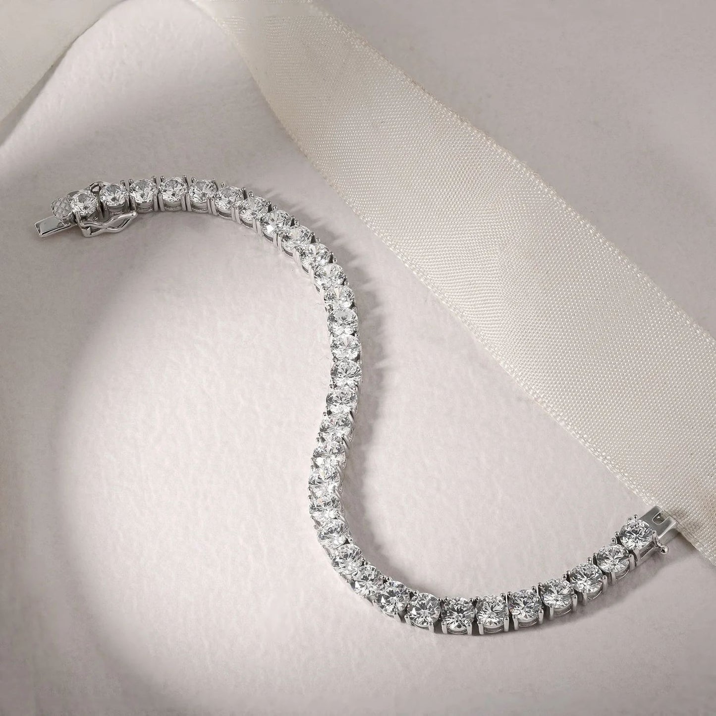 Cubic Zirconia Tennis Bracelet