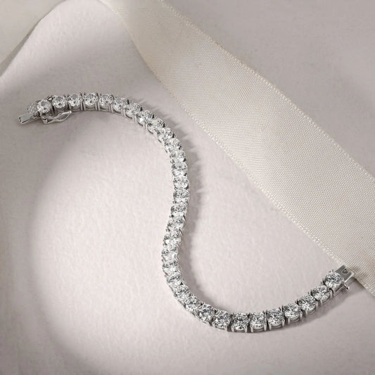 Cubic Zirconia Tennis Bracelet