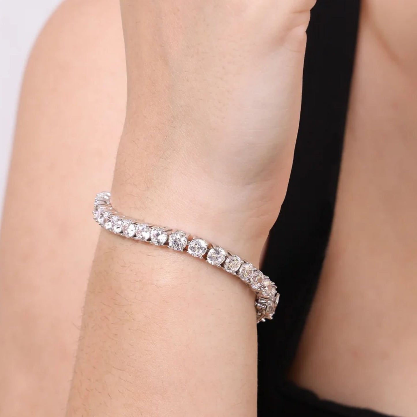 Cubic Zirconia Tennis Bracelet