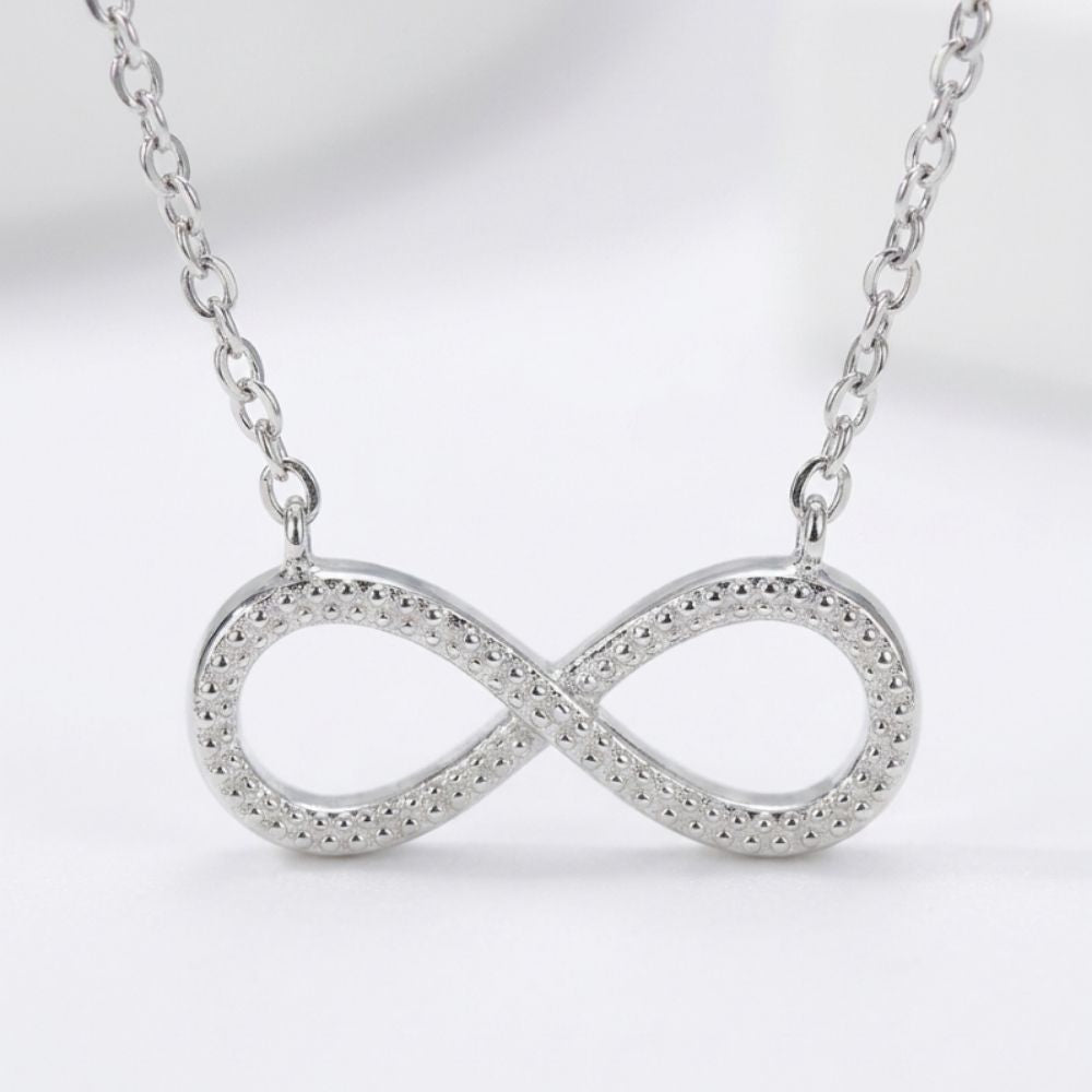 Infinity Pavé Necklace