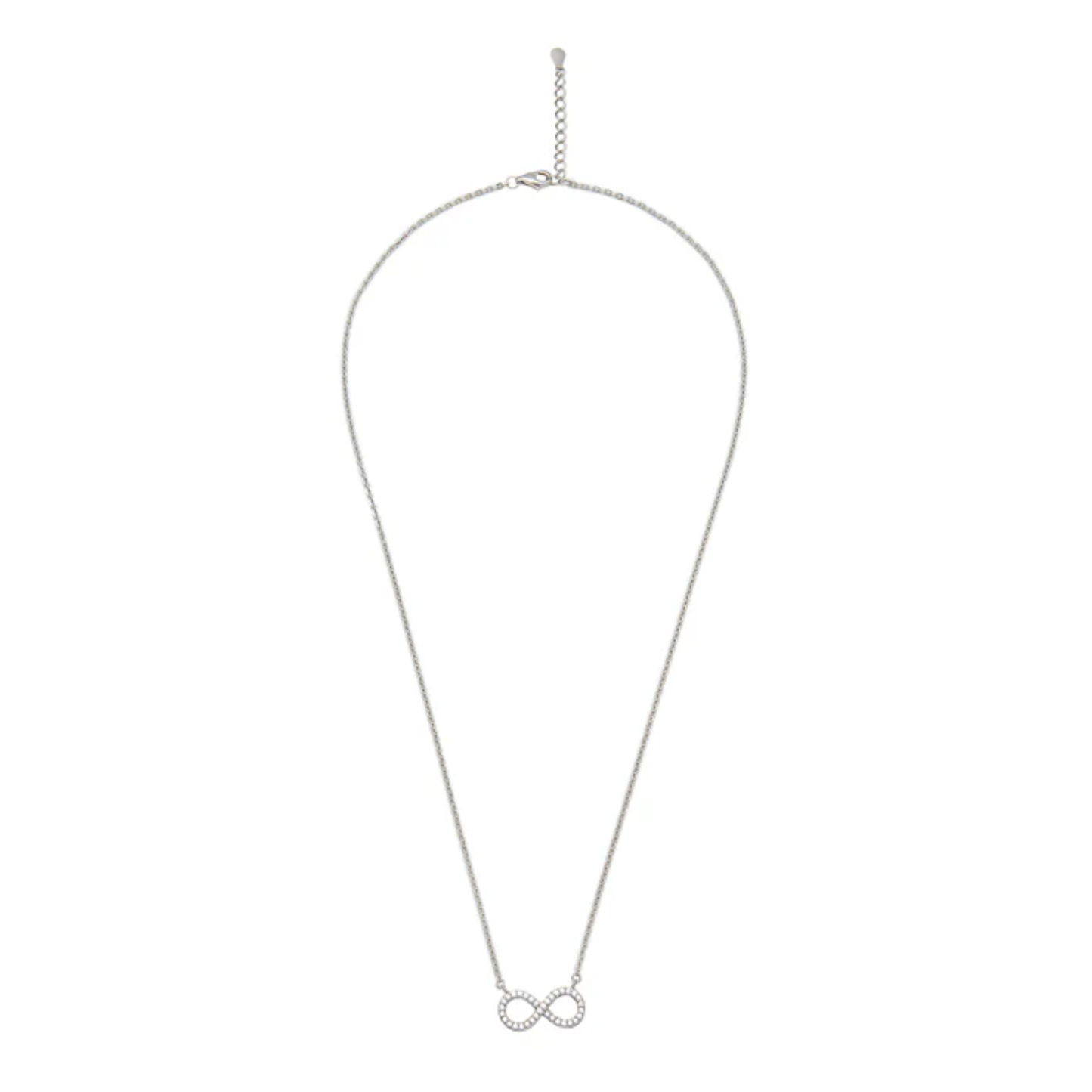 Silver Endless Love Necklace