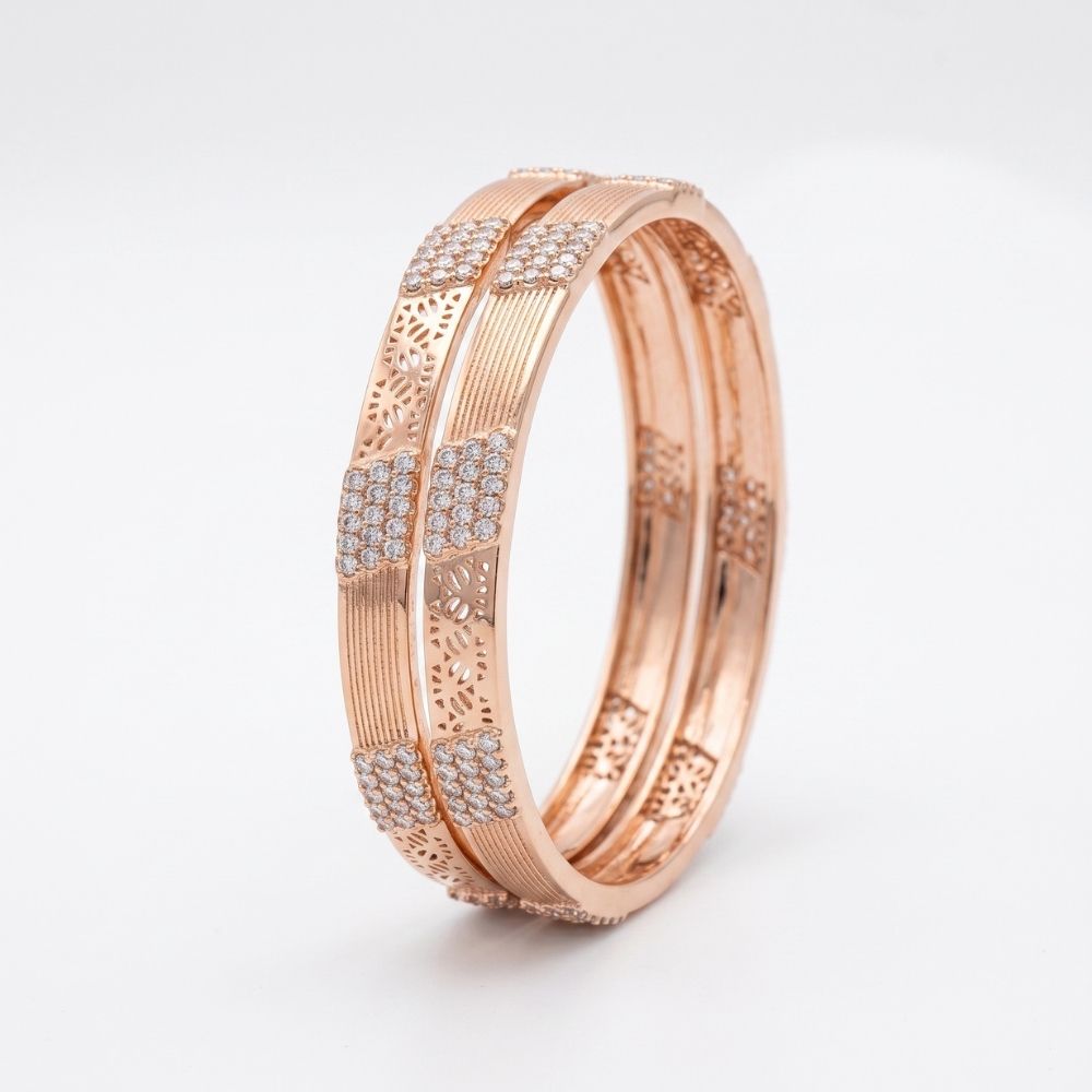 Floral Pavé Filigree