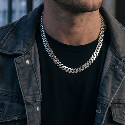 Cuban Block Chain Necklace