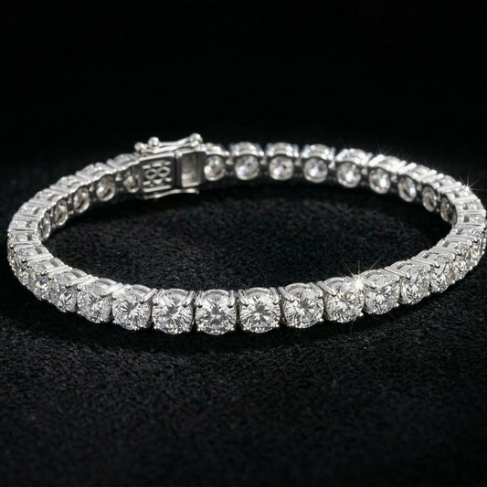 Charming Round Tennis Bracelet