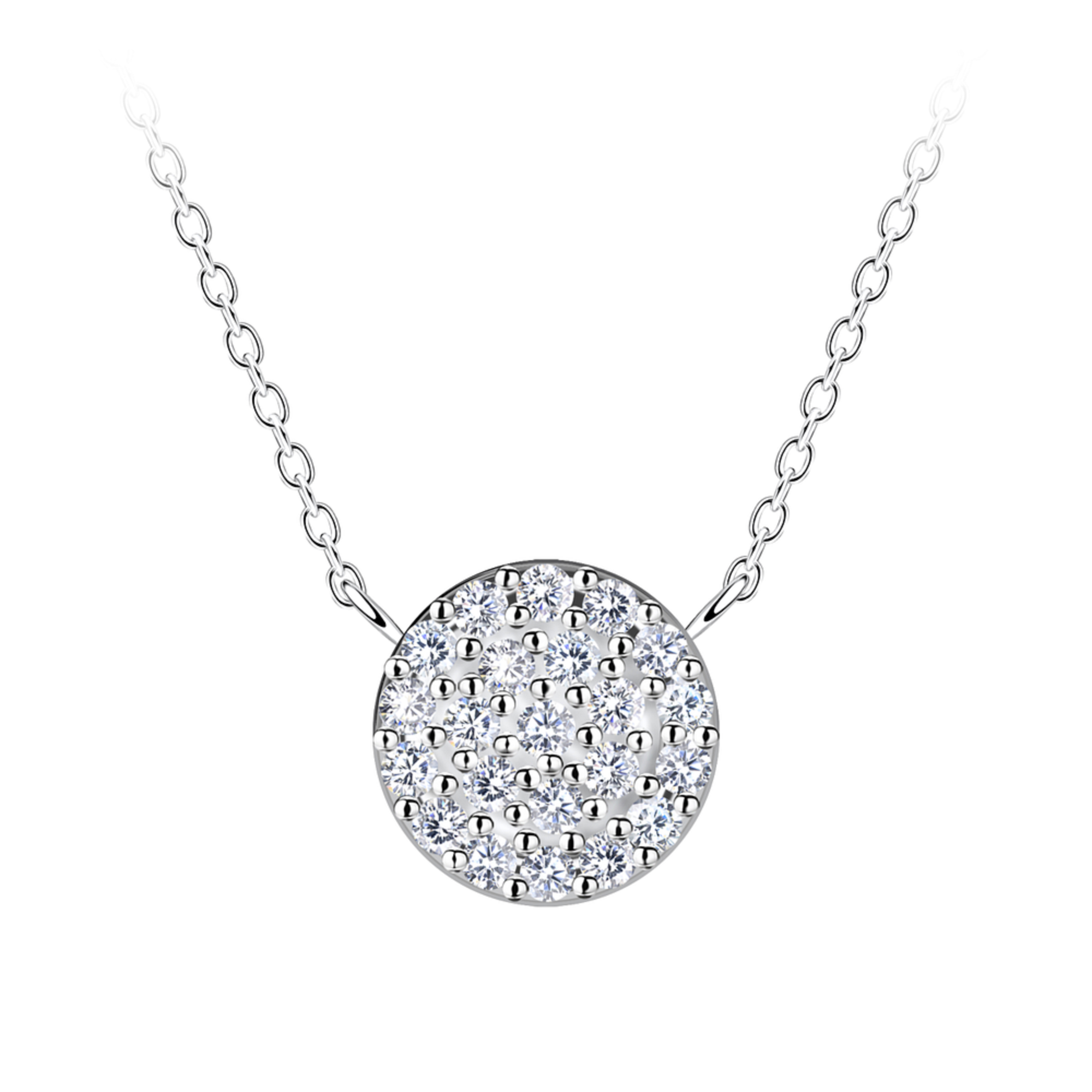Minimalist Circle Pendant Necklace