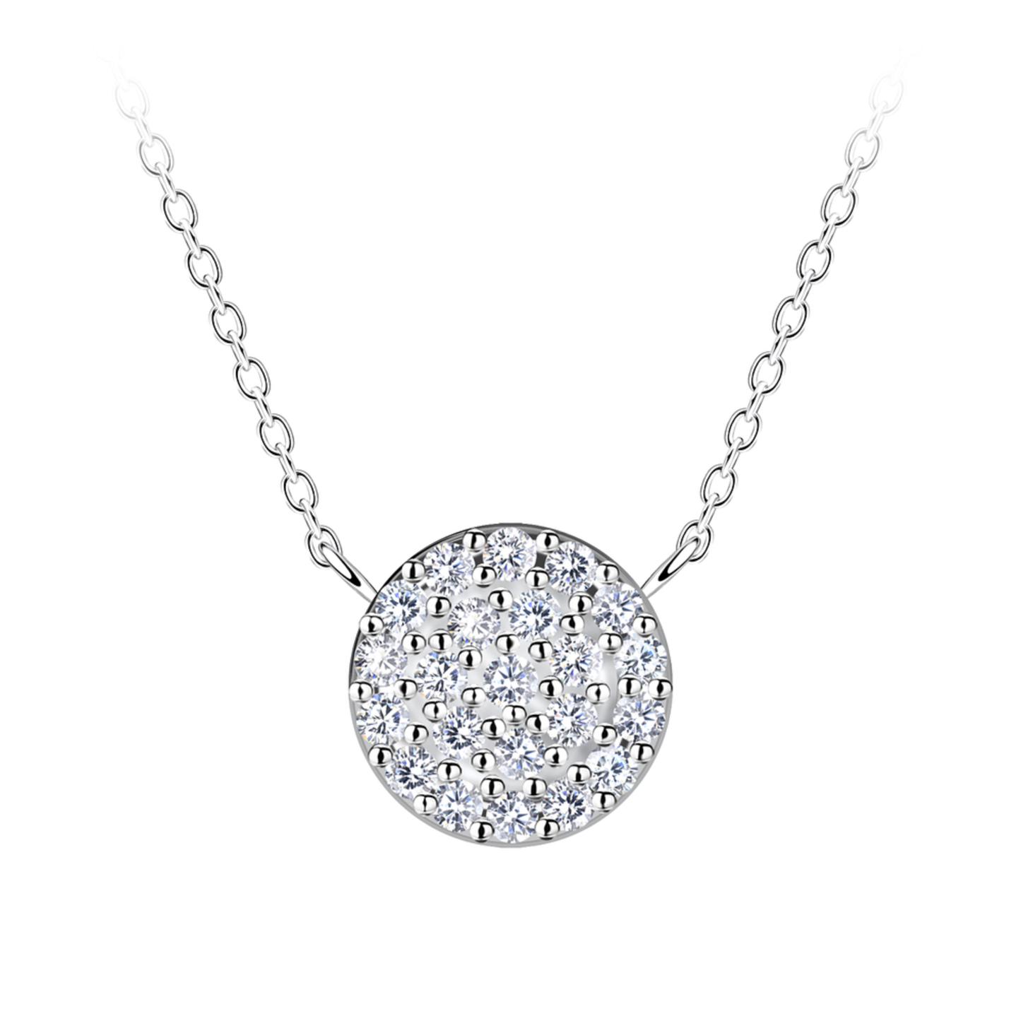 Minimalist Circle Pendant Necklace