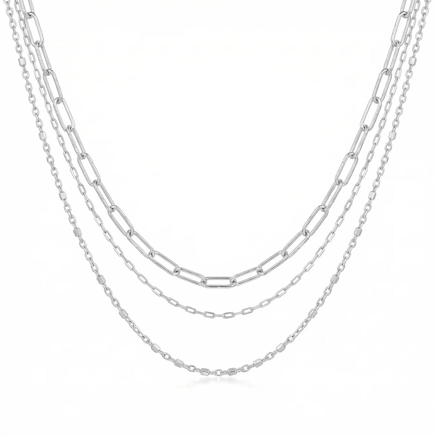 Silver Layered Chain