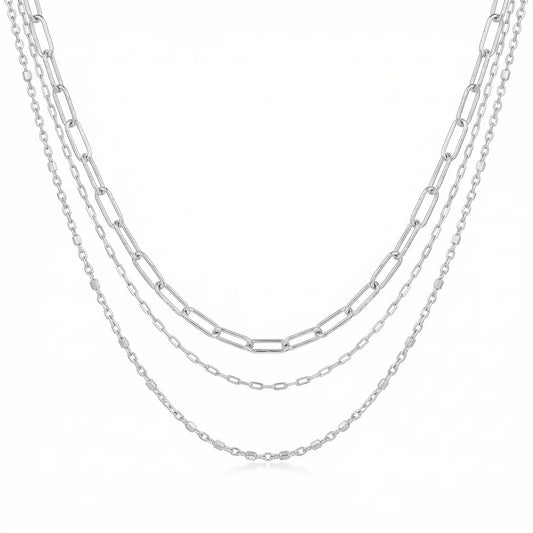 Silver Layered Chain