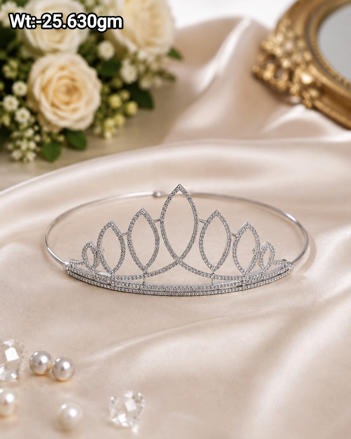 Crystal Marquise Tiara Crown
